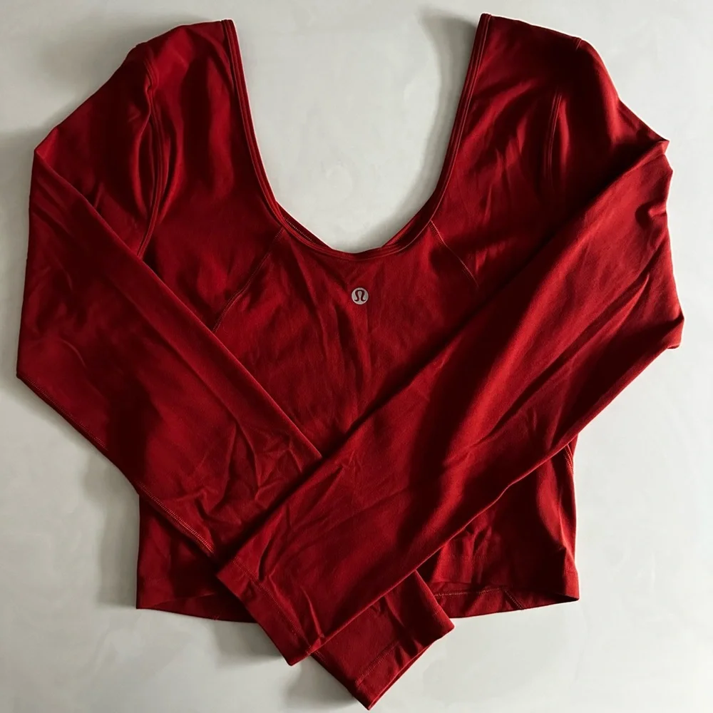 Lululemon Rusty Red Align Set - Picture 2 of 5